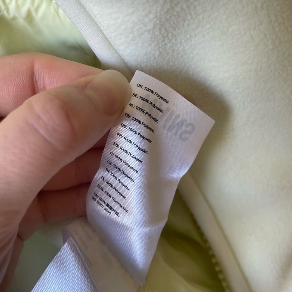 RAINS Fleece W Vest in Straw 517 Size XL - Picture 9 of 13